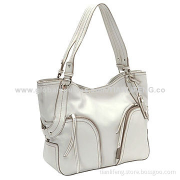 Casual Large PU Leather Shopper Handbag